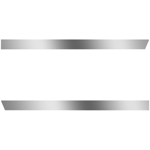 4 Inch Stainless Steel Blank Cab Panels For Peterbilt 389