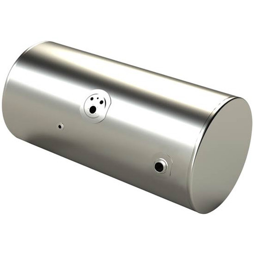 BESTfit 150 Gallon Rear Fill Fuel Tank W/ Pickup Tubes 24.5 X 74 Inch For Kenworth T660 Rear Manifold