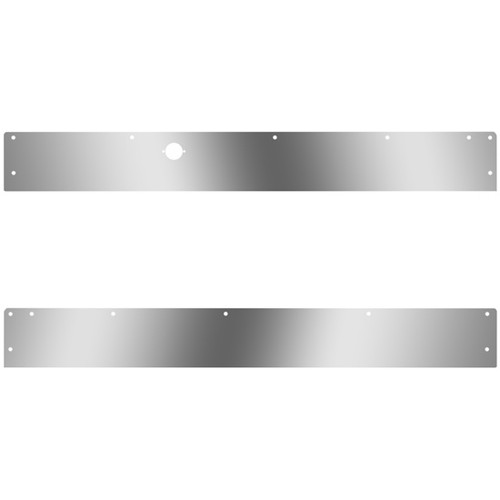 Blank Day Cab Panels W/ Block Heater Plug For Kenworth W900L Aerocab, T800 Split Fender, Curved Glass