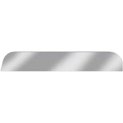 6 Inch Stainless Steel Door Chops Fits Kenworth T600/B, T800/Curved Glass, W900B/L Non-Daylite Doors