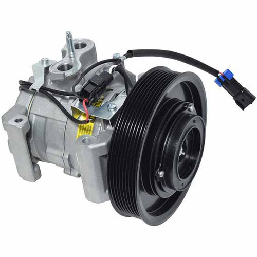 BESTfit Denso Compressor With 163.5MM 8 Groove Clutch Replaces 22-65771-000, -001 For Freightliner Cascadia