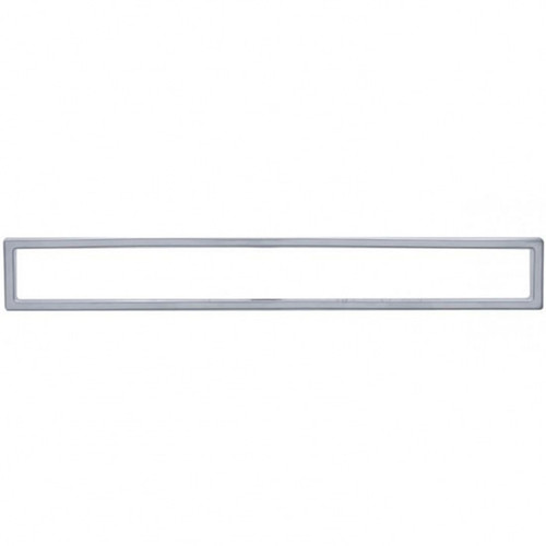 Chrome Rectangular Vertical Warning Light Panel Bezel For International 9200, 9300, 9400 & 9900