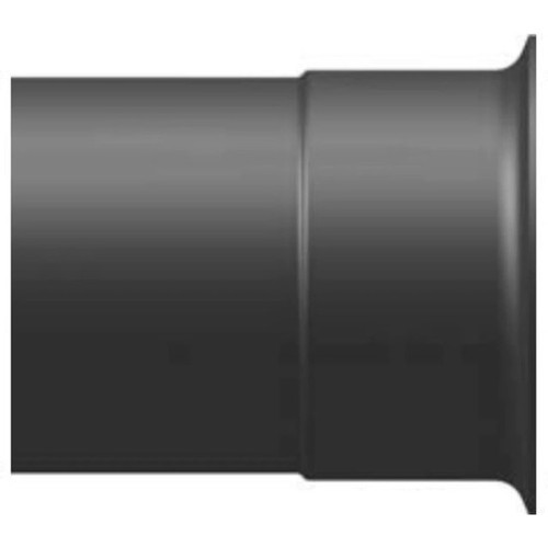 BESTfit 4 Inch I.D.-O.D. X 6 Inch OAL Aluminized Steel Type B Turbo Pipe With 4.75 Inch Diameter Flange For Detroit 671/12V71