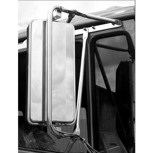 7 X 16 Inch Stainless Steel Motorized West Coast Mirror- Heated