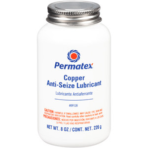 Permatex Copper Anti-Seize Lubricant 8 oz High Temperature Thread Lubricant (9128)