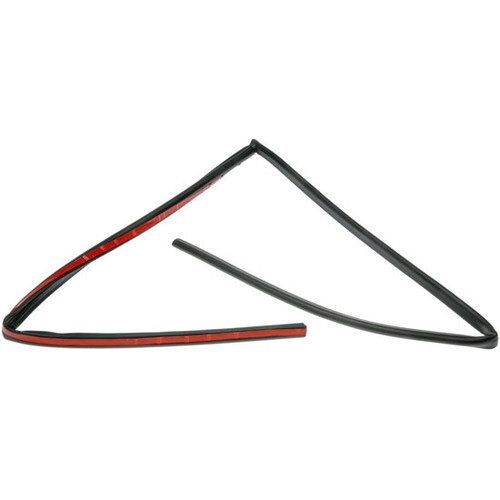 132.87 Black Rubber Cab Door Weather Strip For Volvo VNL Gen I, Gen II, VN & VNM