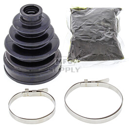 Aftermarket Front Outer CV Boot Repair Kit for Various 1998-2005 Kawasaki & Yamaha Model ATV's