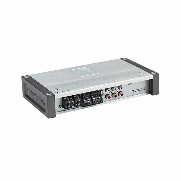 Diamond Audio HXM1100.6D Hxm Series 6-Channel Full Range Class D Amplifier; 150W X 4 @ 2Ω / 300W X 2 @ 4Ω Rms