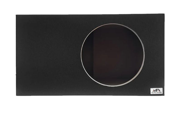 Elite Audio EBOX-SVS15SPL Single 15” Subwoofer Enclosure - Polyurethane Bed Liner Finish, Rear Side Port for SPL Bass, 1” MDF Heavy-Duty Construction, Pro-Tuned Ports, High-Current Terminals for Superior Sound Quality