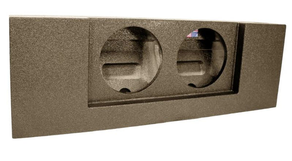 Elite Audio Enclosures | Chevy Colorado 2015+ Dual 10" Sealed - USA Made Subwoofer Box with Bed Liner Spray Finish