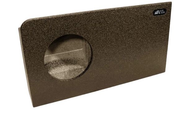 Elite Audio Enclosures | Toyota Tundra 2022+ Crew Cab Single 8" Sealed - USA Made Subwoofer Box with Bed Liner Spray Finish