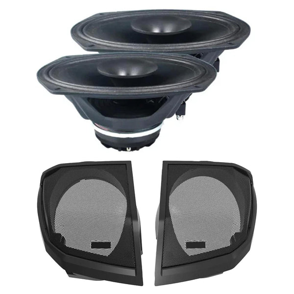 Diamond Audio MSMP692LK24 Motorsport Harley Davidson Cut-in Speaker Lid Kit With MP692