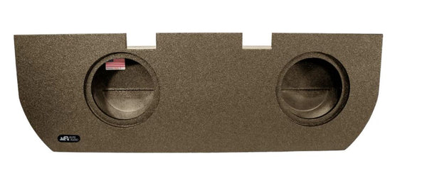 Elite Audio Enclosures | Toyota Tundra 2022+ Crew Cab Dual 10" Sealed - USA Made Subwoofer Box with Bed Liner Spray Finish