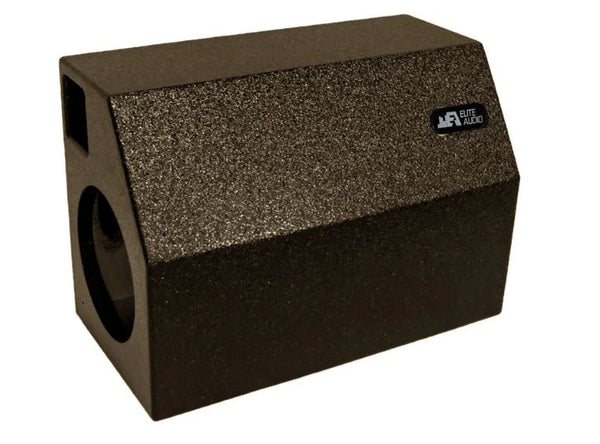 Elite Audio Enclosures | Dodge Single Cab Single 8" Ported - USA Made Subwoofer Box with Bed Liner Spray Finish