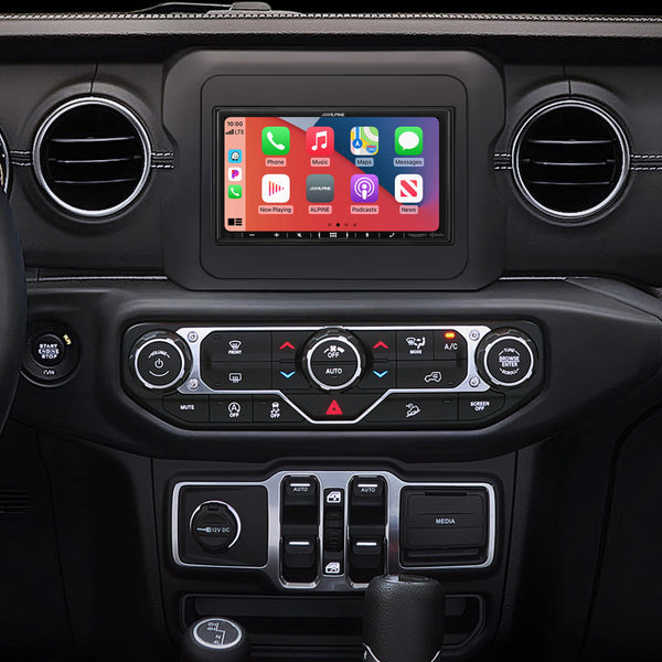Alpine i407-WRA-JL 7-inch Restyle Multimedia Receiver Compatible with 2018-Up Jeep Wrangler and 2020-Up Jeep Gladiator