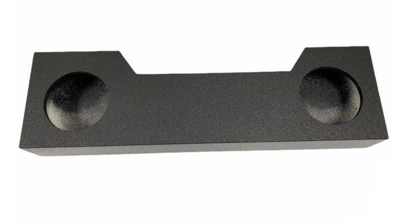 Elite Audio Enclosures | Dodge RAM 2019+ Crew Cab Dual 10" Sealed - USA Made Subwoofer Box with Bed Liner Spray Finish