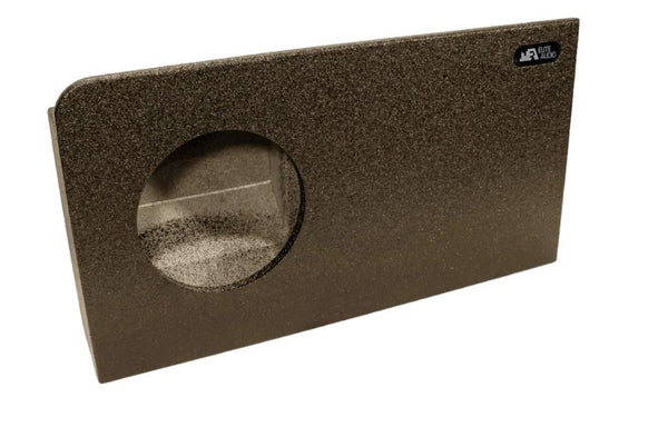 Elite Audio Enclosures | Toyota Tundra 2022+ Crew Cab Single 12" Sealed - USA Made Subwoofer Box with Bed Liner Spray Finish