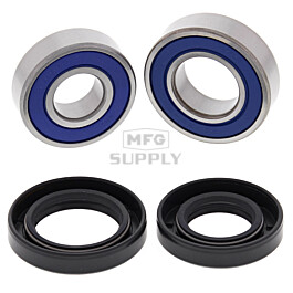 Kawasaki Front Wheel Bearing Kit with Seals. Many 1987-2004 Kawasaki Lakota, Bayou, Majave & Tecate ATVs