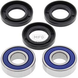 Honda 79-81 ATC110 Front Wheel Bearing Kit with Seals.