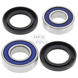 Front Wheel Bearing Kit with Seals for many Arctic Cat, Bombardier, Kawasaki and Polaris Youth ATVs