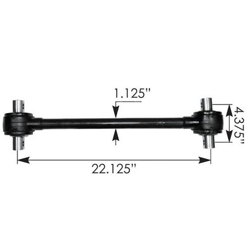 BESTfit 22.125 Inch Sealed Torque Rod For Mack & Volvo