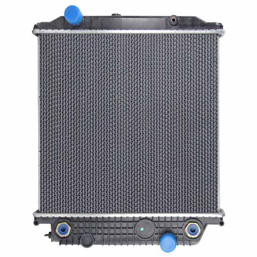 BESTfit Plastic Aluminum 1 Row Radiator W/ Frame 24.87525.125 X 2.062 Inch Replaces 10010214, 1102648 Fits Blue Bird Bus Vision 2002-2008