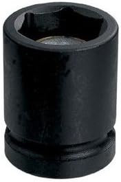 Grey Pneumatic 3/8" Drive x 7/16" Magnetic Standard Socket (1014RG)