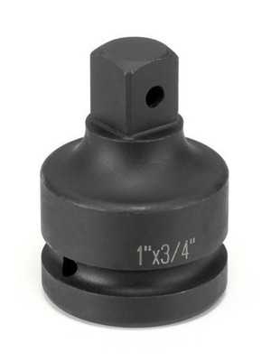 Grey Pneumatic 1" F x 3/4" M Adapter w/ Locking Pin Socket (4008AL)