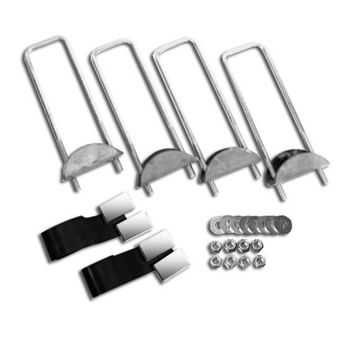 Merritt 21 Inch U-Bolt Dyna-Clamp Kit For For Frames Over 11 Inch
