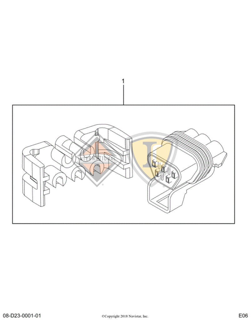 3603985C91 HARNESS DASH ELECSNOW VALVE
