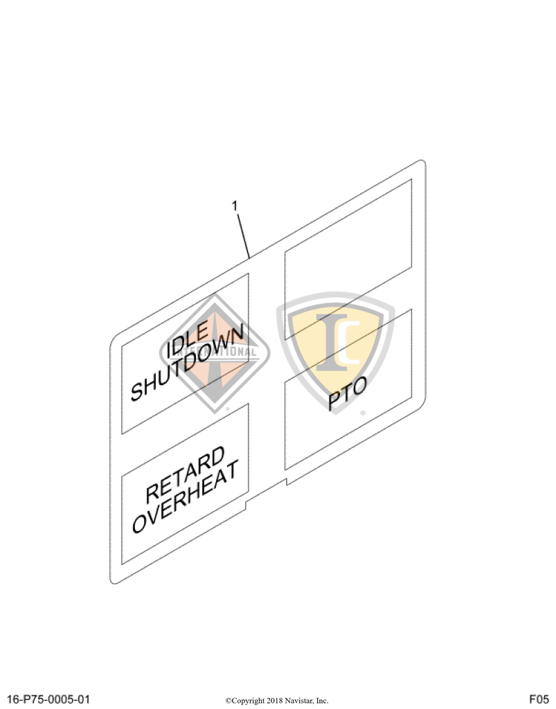 3604595C1 LENS INSTR CLUSTERIDLE SHUTD