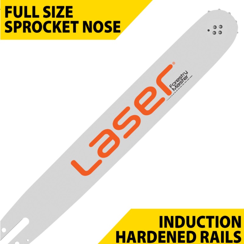 41037 Laser 18″ Forestry Master Laminated Bar