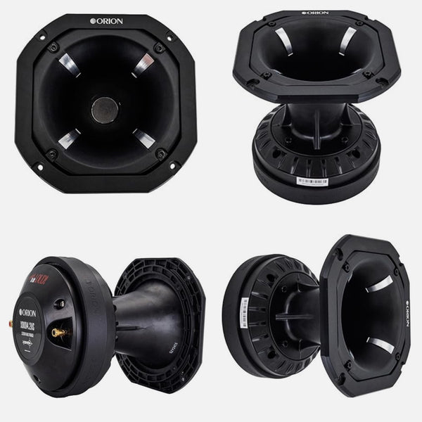 Orion XDK04.2AS 1200W MAX 3" Voice Coil Compression Driver w/ Aluminum Horn