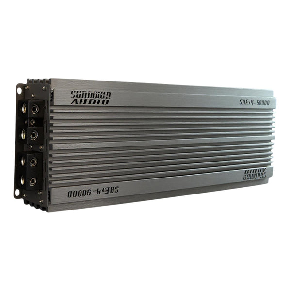Sundown Audio SAEv4-5000.1D Monoblock Amplifier – 5000W RMS Class-D Competition Amplifier