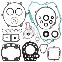 811423 - Gasket Set with Oil Seals for 90-91 Kawasaki KX125Motorcycle Dirt Bike