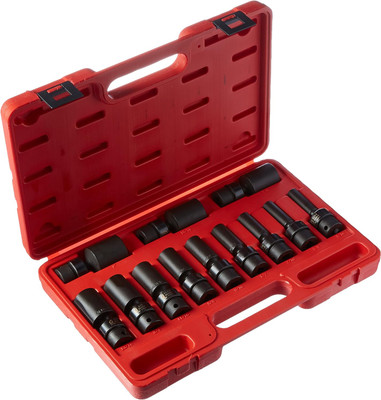 Sunex 3/8" Dr. 12 Pc. SAE Universal Deep Impact Socket Set (3677)
