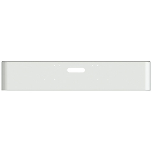 12 Inch 7 Gauge Chrome Tapered Bumper With Mounting And Fog Light Holes