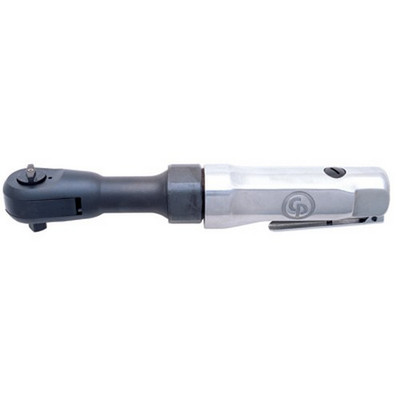 Chicago Pneumatic 3/8" Air Ratchet with Tri-Spring Anti-Slip Head Design (CP828)