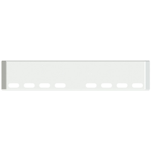 18 Inch Chrome American Road Runner Mitered Corner Bumper With Tow And 8 Oval Light Holes For Kenworth W900A 1967 - 1981