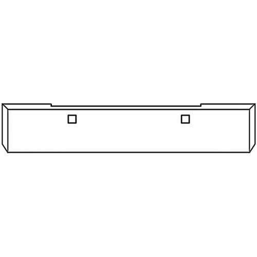 Stainless Steel 20 Inch UST Bumper W/ Tow Holes For Peterbilt, Kenworth, Freightliner