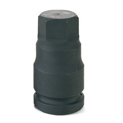 Grey Pneumatic 1" Drive x 7/8" Hex Driver Socket (4928F)