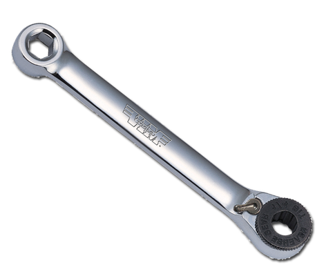 VIM Tools HBR3 1/4" Hex Bit Ratchet Double Ended Tool (HBR3)