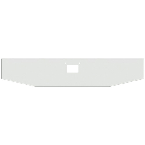 22 Inch Boxed End Tapered Bumper W/ Mounting & Tow/Hitch Holes W/ 2 Tow Holes And UST Mounting Plate For Peterbilt 378/ 379 Conventional 1987-2007