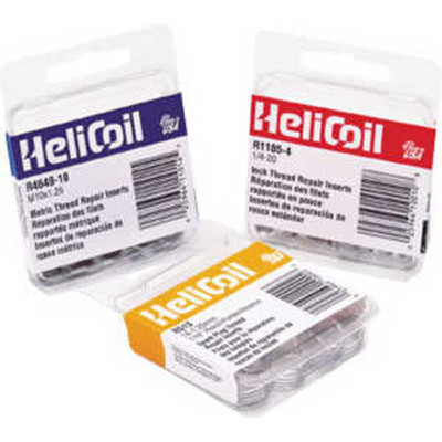 Helicoil Replacement Inserts, 1/4" x 28 NF, 12 Pack (R1191-4)