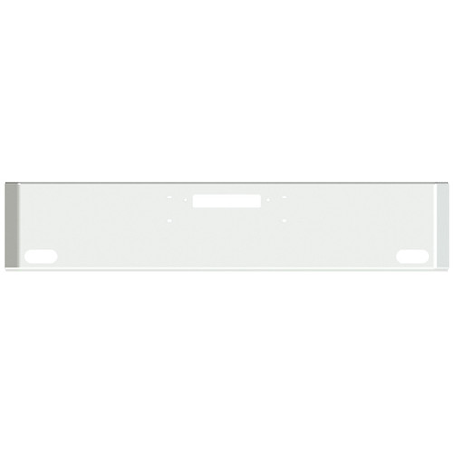20 Inch Chrome American Road Runner Mitered Corner Bumper With Tow And 2 Oval Light Holes For Western Star 4900, 4964