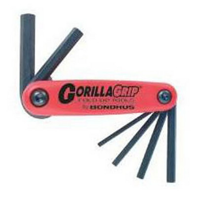 Bondhus 7-Piece 1.5-6mm Hex Tip Fold-up Tool w/ProGuard (12592)