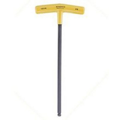 Bondhus 4mm x 6" Hex Tip T-Handle Hex Key w/ProGuard (15260)