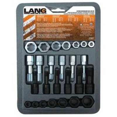 Lang Tools 26-Piece Thread Restorer Tap and Die Set (2581)