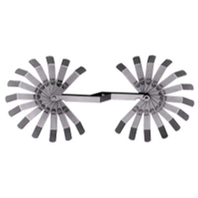 Lang Tools 4" Long 26-Blade Offset Feeler Gauge (3275A)
