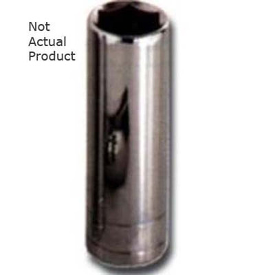 K Tool 1/2" Drive 23mm 6-Point Deep Chrome Socket (28223)